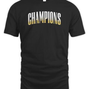 Michigan Champions Basketball Trophy T Shirt