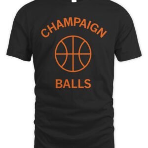 Illinois Fighting Illini Champaign Balls T Shirt
