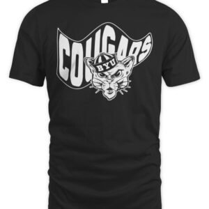 BYU Waving Flag T Shirt