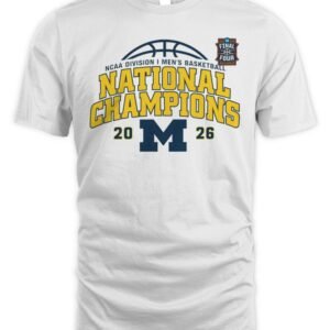 Michigan 2026 NCAA Men's Basketball National Champions T-Shirt