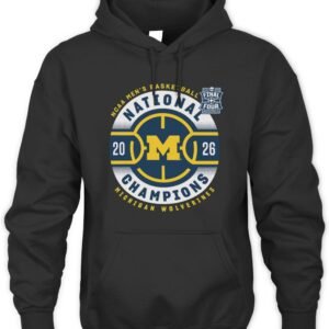 Michigan 2026 Men's Basketball National Champions Hardwood Hoodie