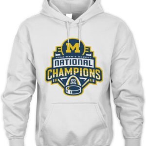NCAA 2026 Frozen Four Men's Ice Hockey Michigan Wolverines National Champions T-Shirt