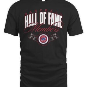 Chicago Cubs Hall of Fame Roster T-Shirt