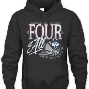 UConn Huskies 2026 NCAA Women's Basketball Tournament March Madness Final Four Zone Move Hoodie