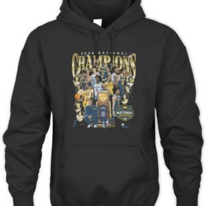 Michigan Wolverines Men's Basketball Campus Ink 2026 National Championship Team T-Shirt Hoodie