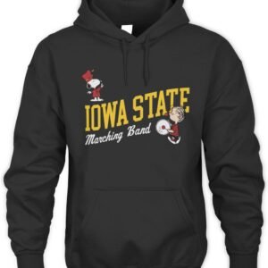 Peanuts X Iowa State Marching Band T Shirt Hoodie