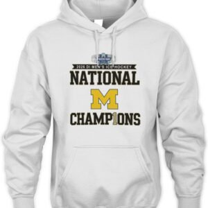 Michigan Wolverines Hockey 2026 Champions Hoodie