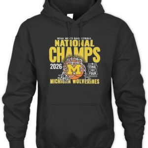 Michigan Wolverines National Champions Cut Net T-Shirt Hoodie
