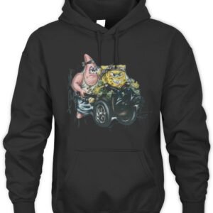 Travis Scott Merch Cj X Spongebob Fancy Life Hoodie