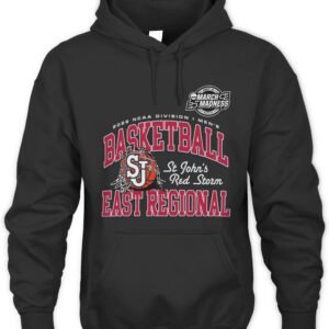 2026 NCAA Division I Men's Basketball St John's Red Storm East Regional Hoodie