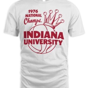 Indiana 1976 National Champs T Shirt