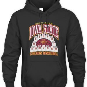 Iowa State Cyclones Men's Basketball Jersey Madness Hoodie