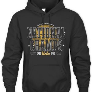 UCLA Bruins 2026 NCAA Women's Basketball National Champions T-Shirt Hoodie