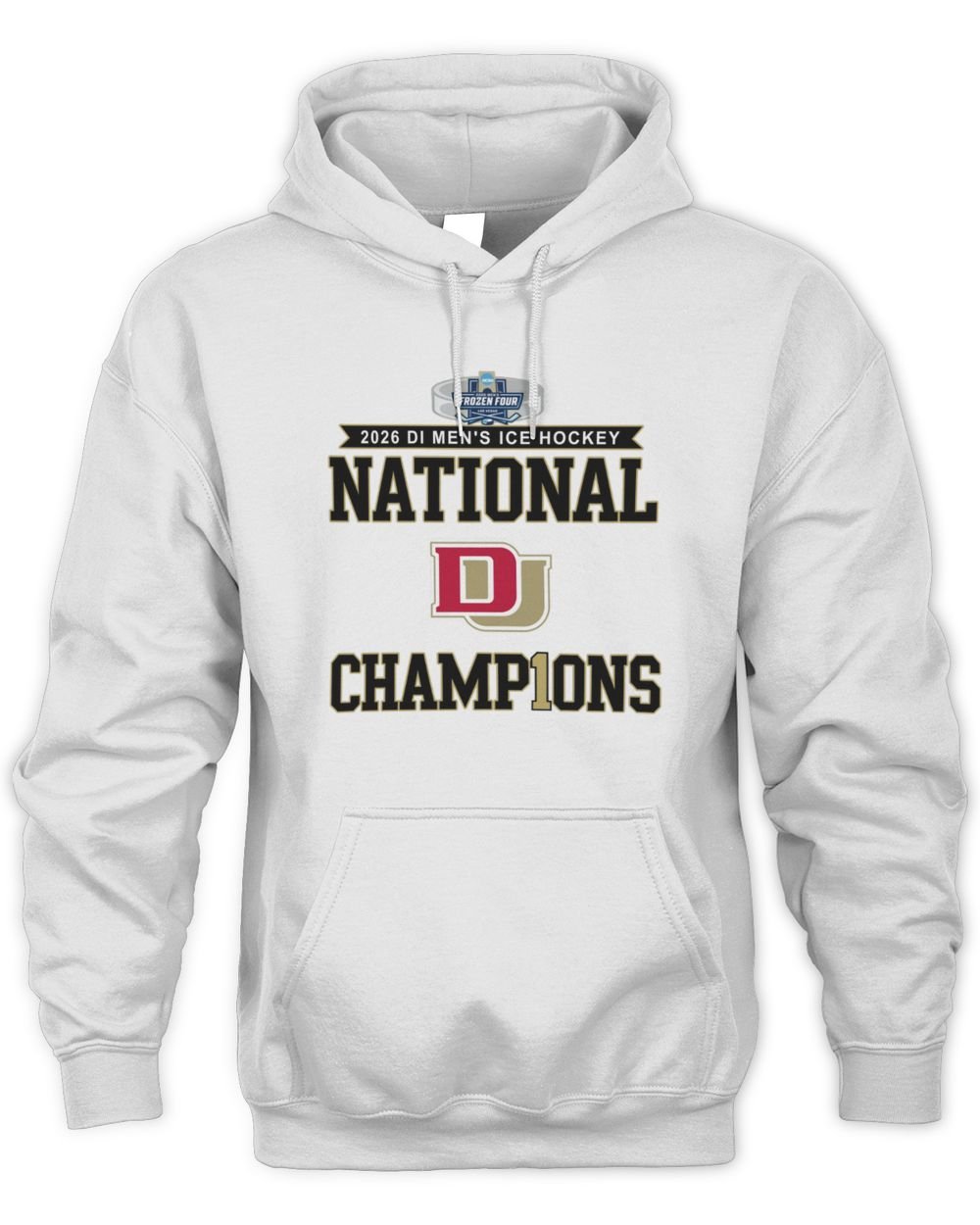 Denver Pioneers Hockey 2026 Champions Hoodie