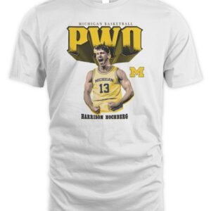 Harrison Hochberg Michigan Wolverines Basketball PWO T Shirt