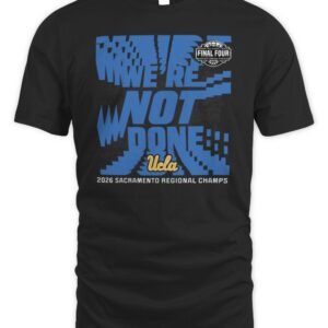 UCLA Bruins 2026 NCAA Women's Basketball Tournament March Madness Final Four Locker Room T-Shirt