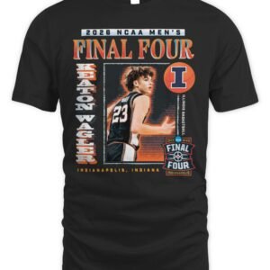 Keaton Wagler Illinois Fighting Illini 2026 NCAA Men's Basketball Final Four T Shirt