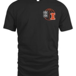 Illinois Fighting Illini 2026 NCAA Men's Basketball Tournament March Madness Final Four T-Shirt
