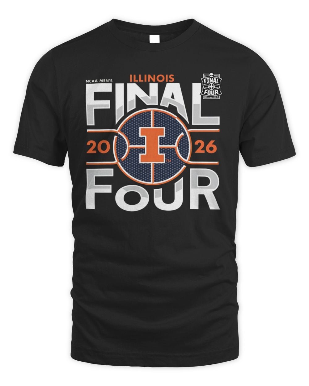 Illinois Basketball 2026 Final Four T Shirt