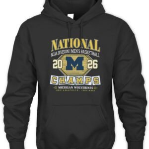 Michigan Wolverines Ncaa National Champions 47 Scrum Hoodie