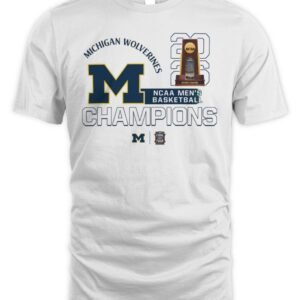 Michigan Wolverines NCAA Basketball Champions 2026 T-Shirt