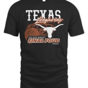 Texas Longhorns 2026 NCAA Women's Final Four T-Shirt