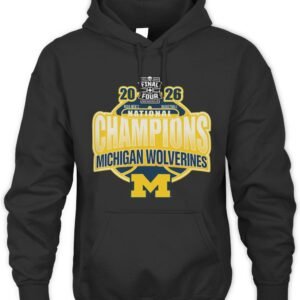 Michigan Championship Merch Michigan Wolverines Champions T Shirt