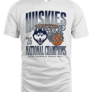 UConn Women's Basketball 2026 National Champs T Shirt