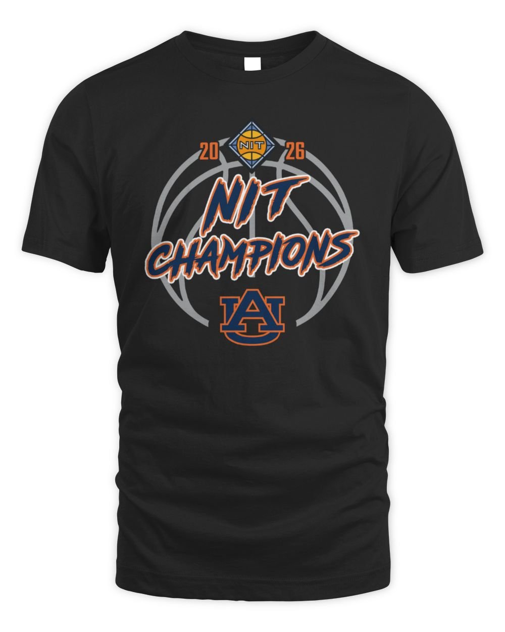 Auburn Tigers 2026 NIT Men's Basketball Champions T-Shirt