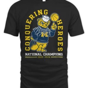 Michigan Conquering Heroes Basketball T Shirt