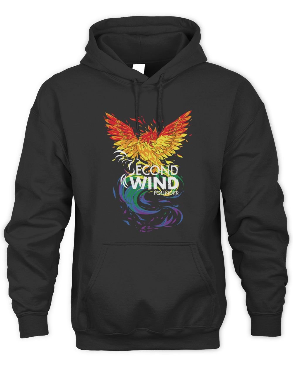 DFTBA Shop Second Wind Phoenix Pride Hoodie