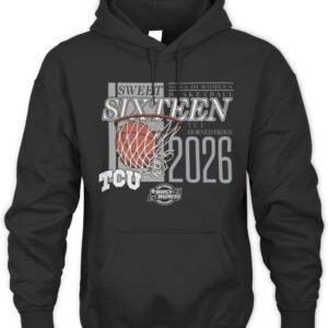 TCU Horned Frogs Sweet Sixteen 2026 NCAA Division I Women's Basketball Regional Hoodie