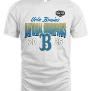 UCLA Bruins 2026 NCAA Women's Basketball National Champions Schedule T-Shirt