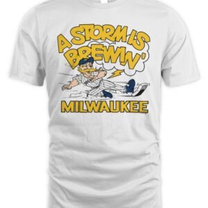 Milwaukee Brewers Bernie Brewer T Shirt