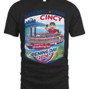 Cincinnati Opening Day with Strawberry Ice T Shirt