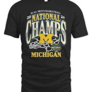 Michigan 2026 Men's Basketball National Champions Net T Shirt