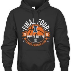 Illinois Fighting Illini MBB 2026 Final Four Hoodie