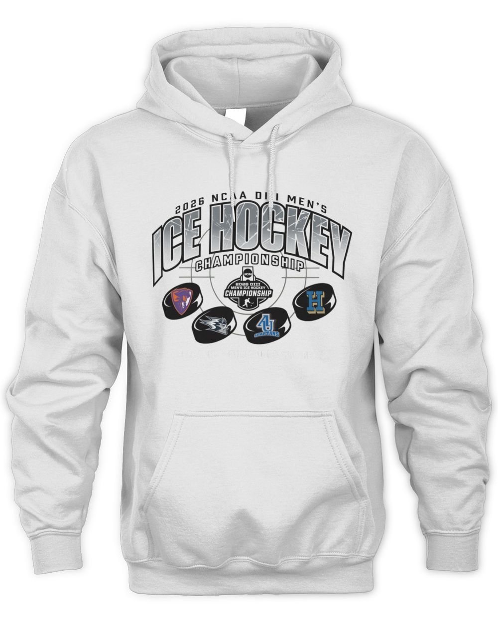 2026 NCAA Division III Men's Ice Hockey Championship Win Here Hoodie