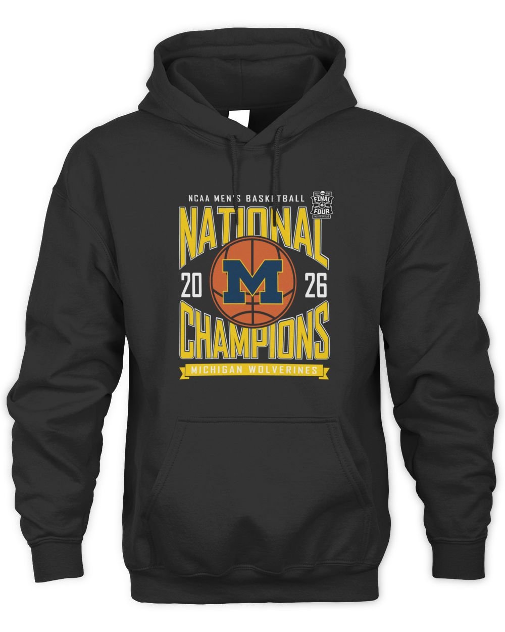 Michigan 2026 NCAA Men's Basketball National Champions Shirt Hoodie