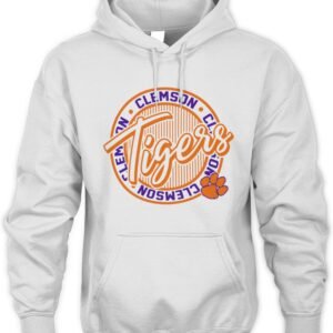Clemson Tigers Retro Ringer Hoodie