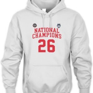 UConn Huskies Basketball 26 National Champions T Shirt Hoodie