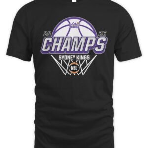 Sydney Kings 2026 NBL Champions T-Shirt