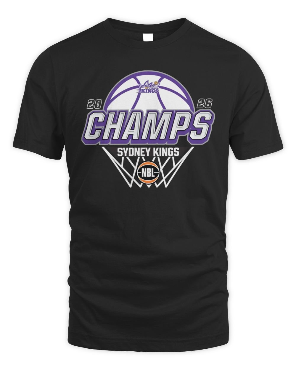 Sydney Kings 2026 NBL Champions T-Shirt