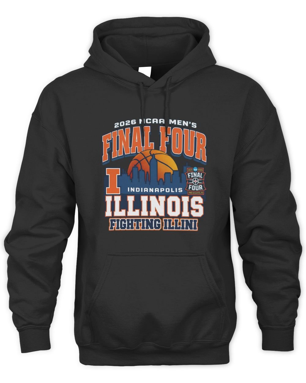 Illinois Fighting Illini 2026 NCAA Final Four Bound T Shirt Hoodie