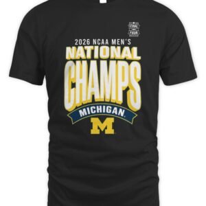 Michigan Wolverines 2026 National Champions Locker Room T-Shirt