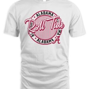 ZooZatz Alabama Crimson Tide Retro Ringer T-Shirt