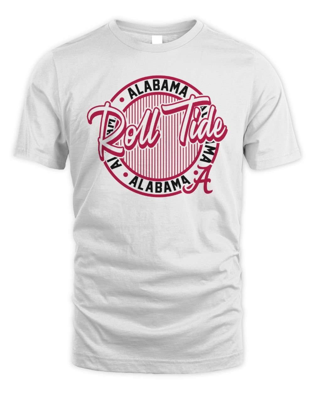 ZooZatz Alabama Crimson Tide Retro Ringer T-Shirt