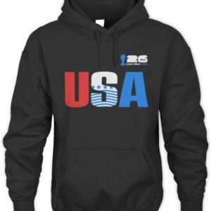 2026 FIFA World Cup USA Host Country T-Shirt Hoodie