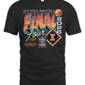 Illinois Fighting Illini Men's Basketball 2026 Final Four T Shirt