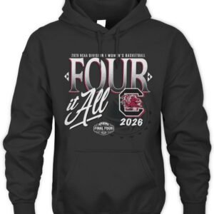 South Carolina Gamecocks 2026 NCAA Women's Basketball Tournament March Madness Final Four Zone Move Hoodie